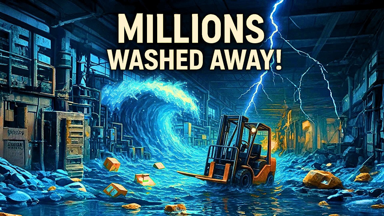 EkmJoel's tweet card. When a Water Tank Exploded and Destroyed an Entire Juice Factory |...