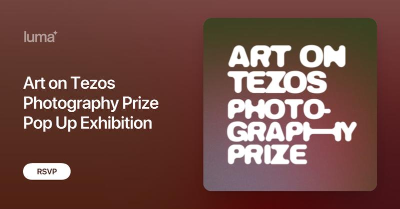 ArtverseParis's tweet card. Join us in Paris during Paris Photo week for a special one-day exhibition showcasing the 15 finalists of the Art on Tezos Photography Prize. This award shines…