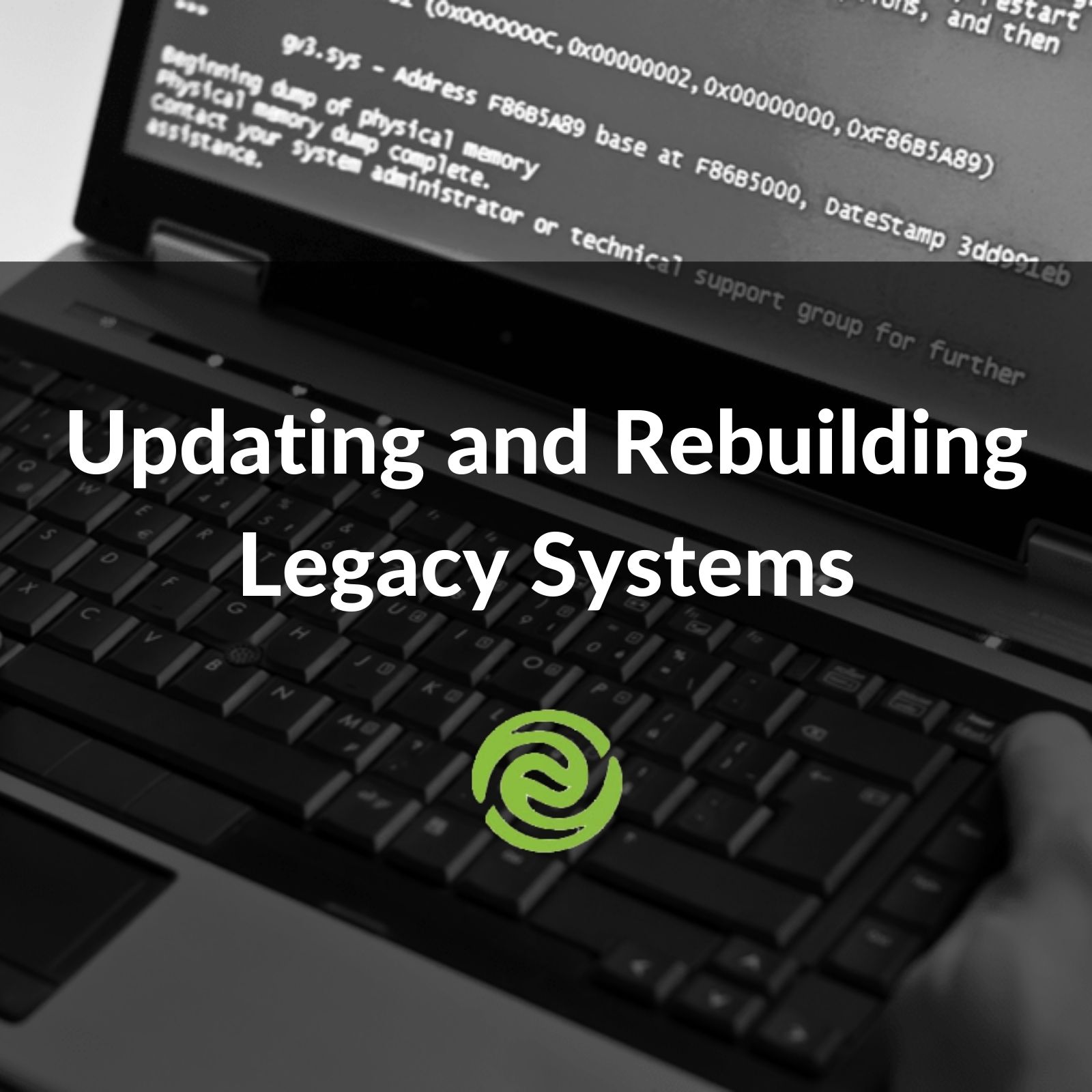SwipSystems's tweet card. Is your business at risk operating with old software & legacy systems? Learn about your updating and/or rebuilding options here.