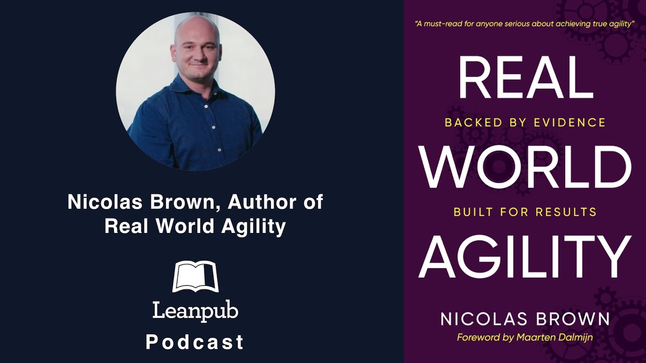 FrontmatterCast's tweet card. Nicolas Brown, Author of Real World Agility: Backed by evidence,...
