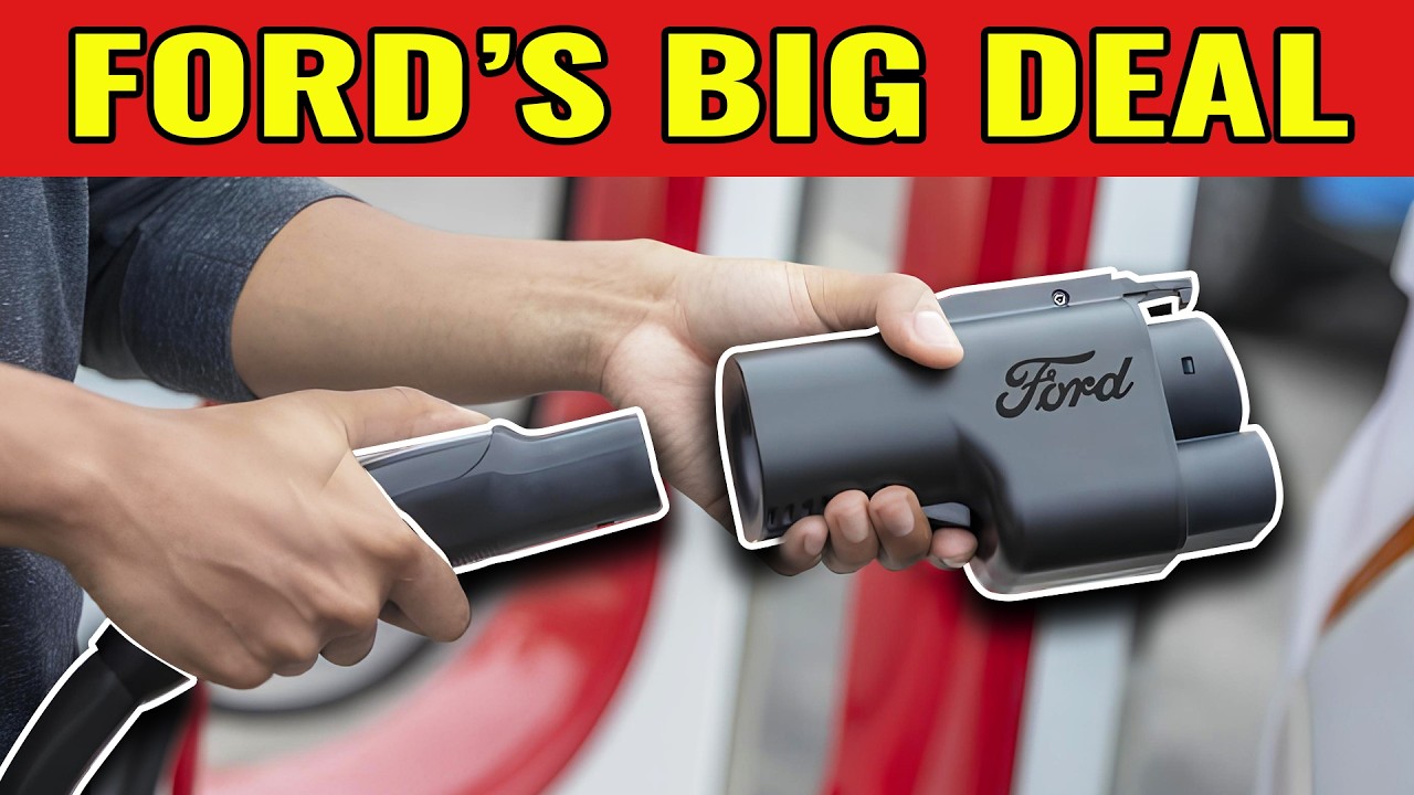 EVChargStations's tweet card. Exclusive: Ford And Lectron Talk About The Tesla Supercharger Adapter...