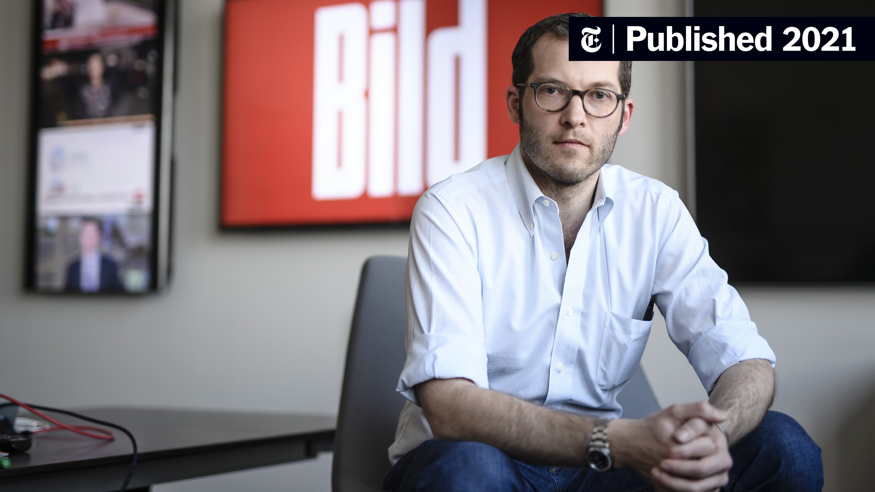 nytimes's tweet card. A high-flying German media giant is ahead on digital media but seems stuck in the past when it comes to the workplace and deal-making.