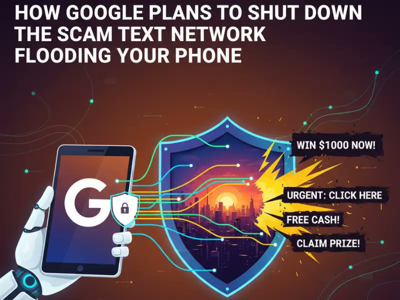 specuva's tweet card. Google has filed a major lawsuit against a group called “Lighthouse” that allegedly helped criminals send millions of scam texts by mimicking trusted brands and creating fake websites. Here’s what it...