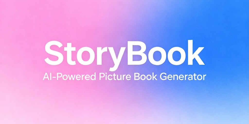 ForInitial's tweet card. GenStory is an AI picture book generator for unique illustrated stories. Powered by Gemini Storybook technology, designed for creators, educators, and families.