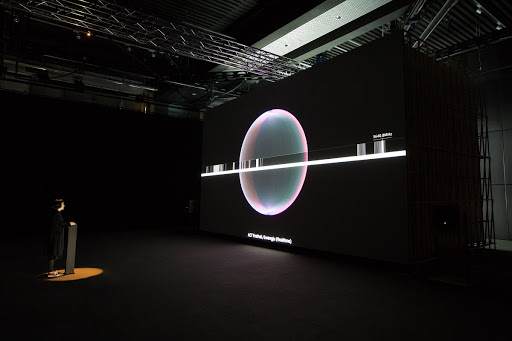 lamlaigitxmango's tweet card. Ryuichi Sakamoto, a musician and Daito Manabe, a media artist collect electromagnetic waves from the environment and realize sensory world with visual and ...