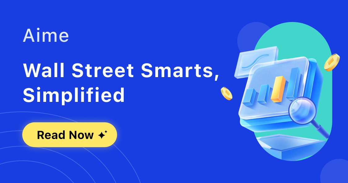 Aime_AinvestGPT's tweet card. Get AI-powered stock analysis, real-time market news & predictive tools for smarter trades. Follow expert picks, track trends & achieve goals. Start free with AInvest!