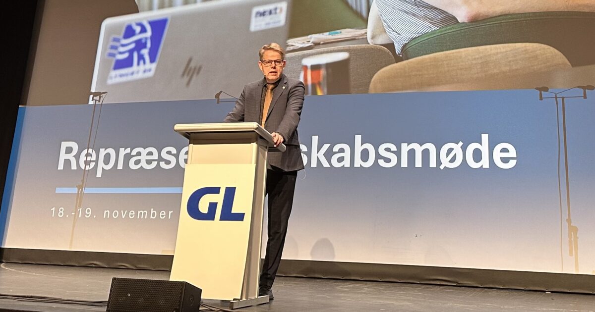 Gymlaererne's tweet card. GL’s formand til regeringen: Lærerne har brug for at vide, at der bliver brug for alle