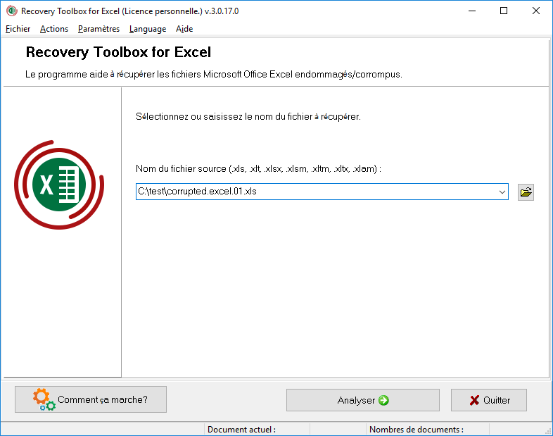 AstucesAideInfo's tweet card. Tutoriel en images pour réparer les fichiers .xls ou .xlsx d'Excel à l'aide du logiciel Recovery Toolbox for Excel ou des services en ligne.