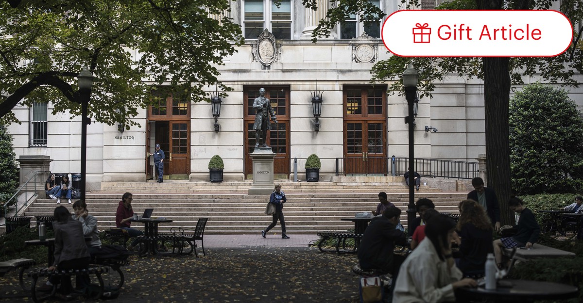 DataScienceBon's tweet card. American universities have given the country prosperity and security. The Trump administration’s attack on academic freedom endangers all of that.