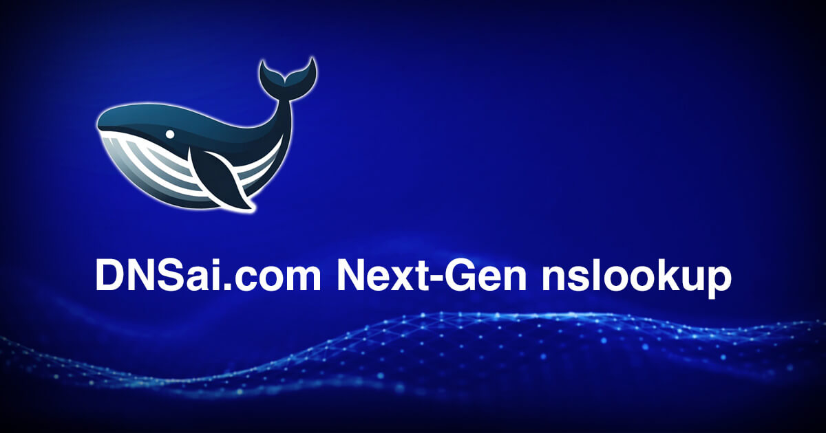 ishmilly's tweet card. Run DNS lookups, MX record diagnostics, SPF/DKIM/DMARC validation, and AI-powered DNS analytics — all in one place.