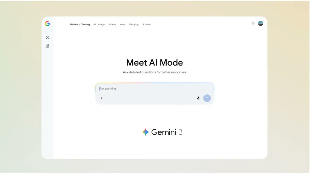 benchrs's tweet card. Gemini 3 donosi naprednije rezonovanje, vizuelno dinamične prikaze i interaktivne alate u Google Search