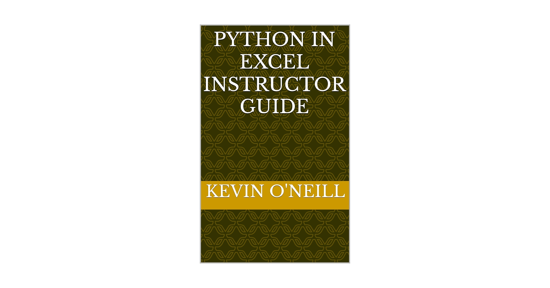 oneillsoftware's tweet card. The following instructor guide reviews core and key Python in Excel via simple formulas. These formulas can be utilized for personal, educational, or corporate usage. It is envisioned that the...