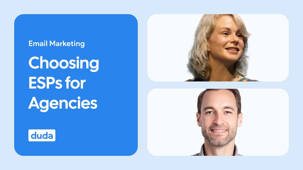 DudaPlatform's tweet card. How to choose the right email service provider (ESP) for your agency