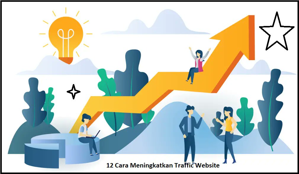 chiby_loupatty's tweet card. 12 cara meningkatkan traffic website tertarget ini perlu Kamu baca jika web sepi pengunjung dan Kamu bingung harus melakukan apa