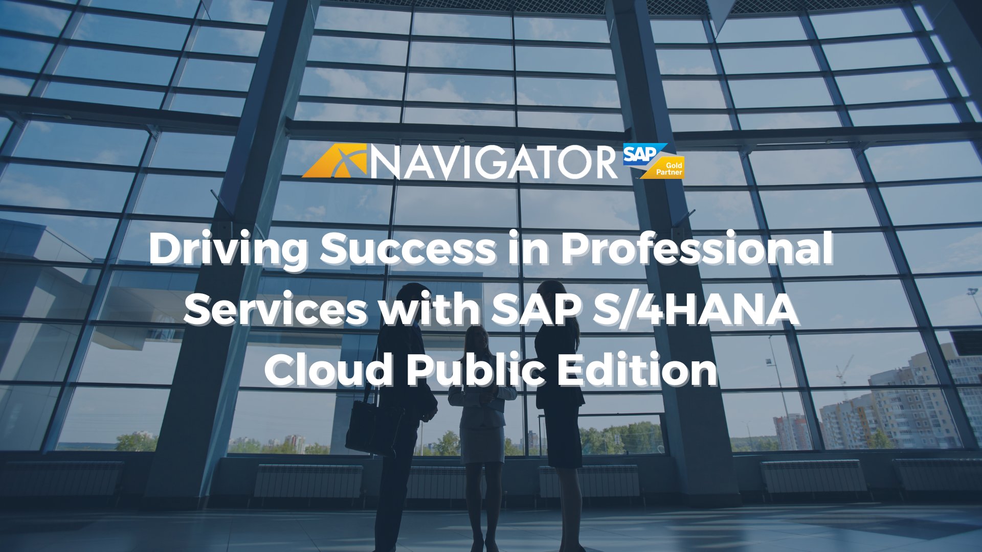 NavigatorSAP's tweet card. SAP S/4HANA Cloud Public Edition is purpose-built to help professional services firms simplify operations, enhance visibility, and scale with confidence.