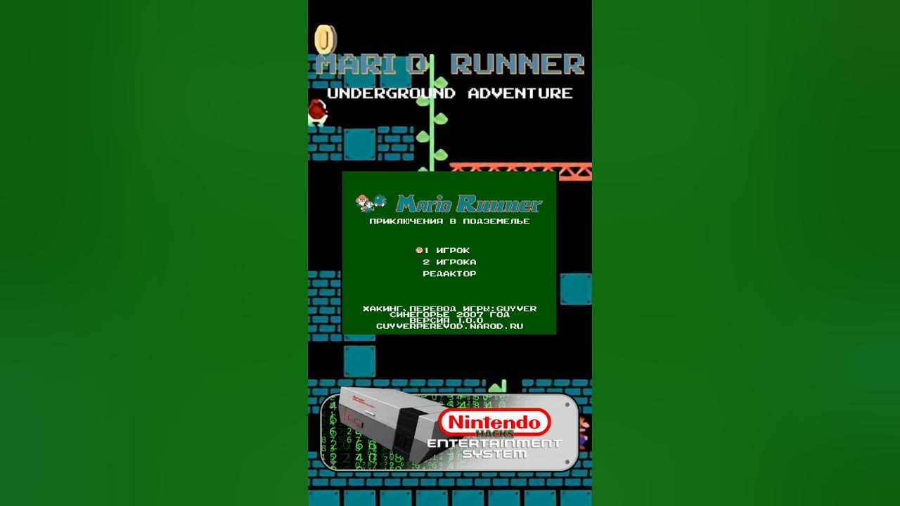 TimKeen4's tweet card. Mario Runner: Underground Adventure [Nintendo Entertainment System...