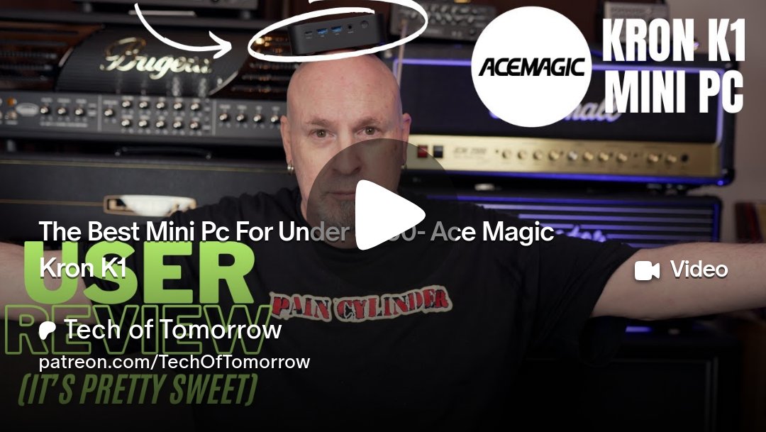 TechOf_Tomorrow's tweet card. Get more from Tech of Tomorrow on Patreon