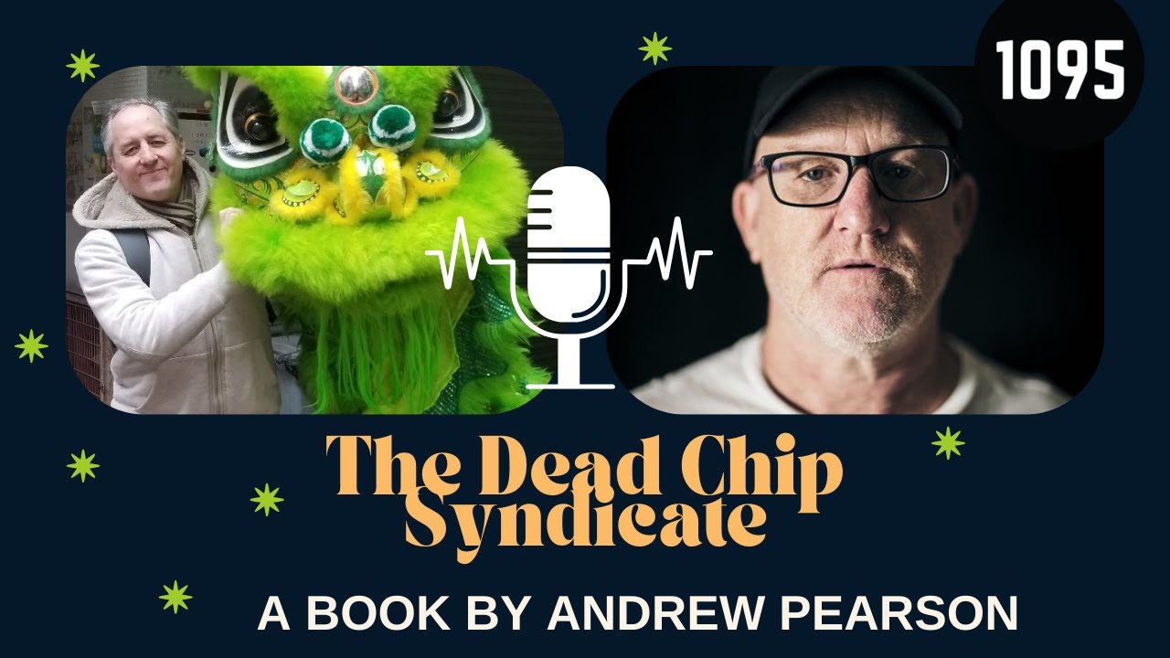 IntelligenciaAI's tweet card. The Dead Chip Syndicate - Andrew Pearson's Debut Novel