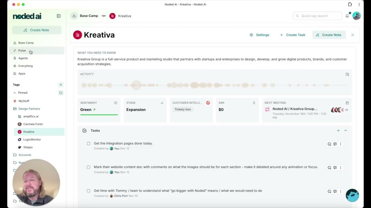 nodedhq's tweet card. Prioritizing your day is all about the signals