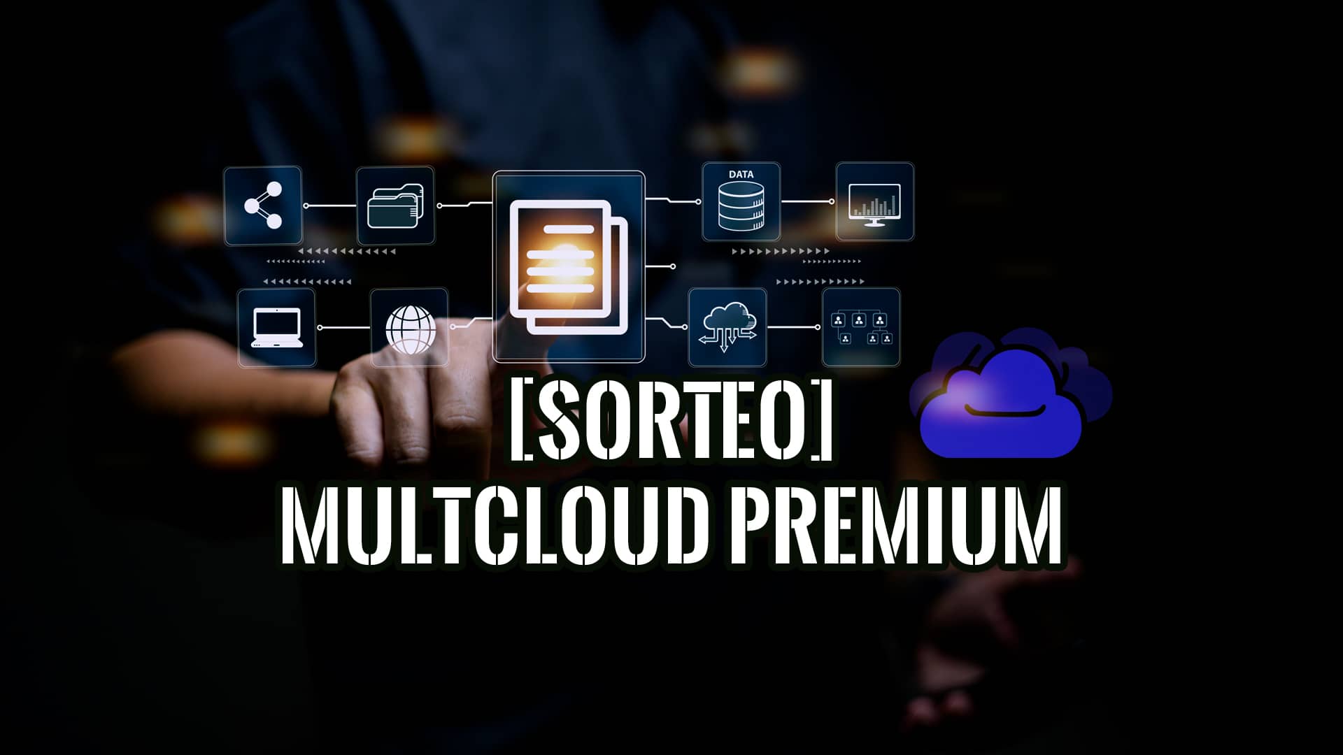 EsGeeks's tweet card. No te pierdas esta oportunidad de aprovechar el poder de la gestión en la nube con MultCloud. ¡Obtén 200 GB de tráfico de datos de por vida!
