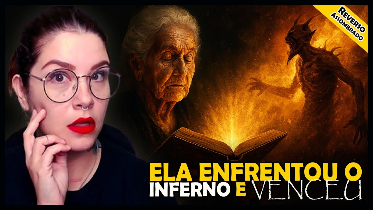 AssombradoBlog's tweet card. ELA ENFRENTOU O INFERNO E VENCEU - Minha vó já Exorcizou uma Casa