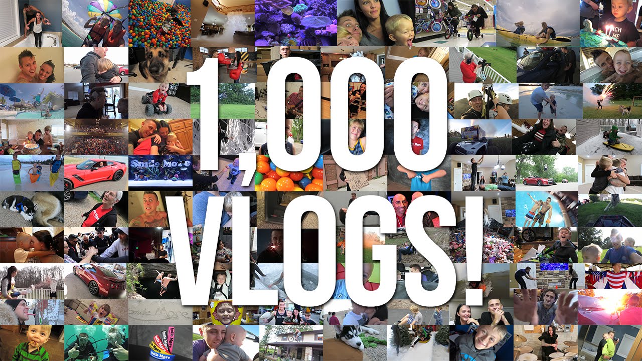 RomanAtwood's tweet card. 1,000 DAILY VLOGS!!! Super Special Upload