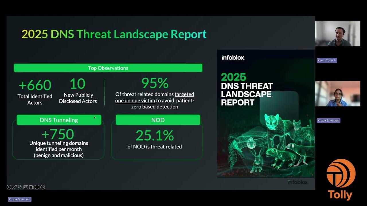 TollyGroup's tweet card. Breaking the Reactive Cycle: Infoblox's DNS Security Strategy