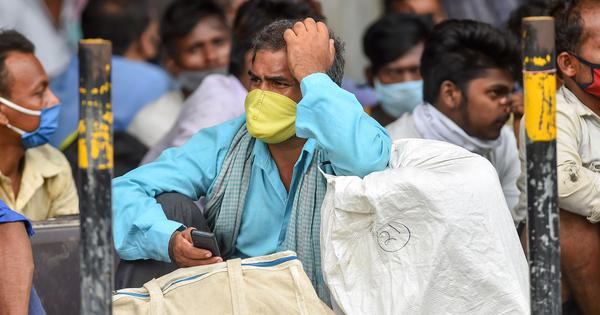 NowMigration's tweet card. As the job market shrinks, a labour surplus exerts downward pressure on wages and working conditions, making jobs more informal.