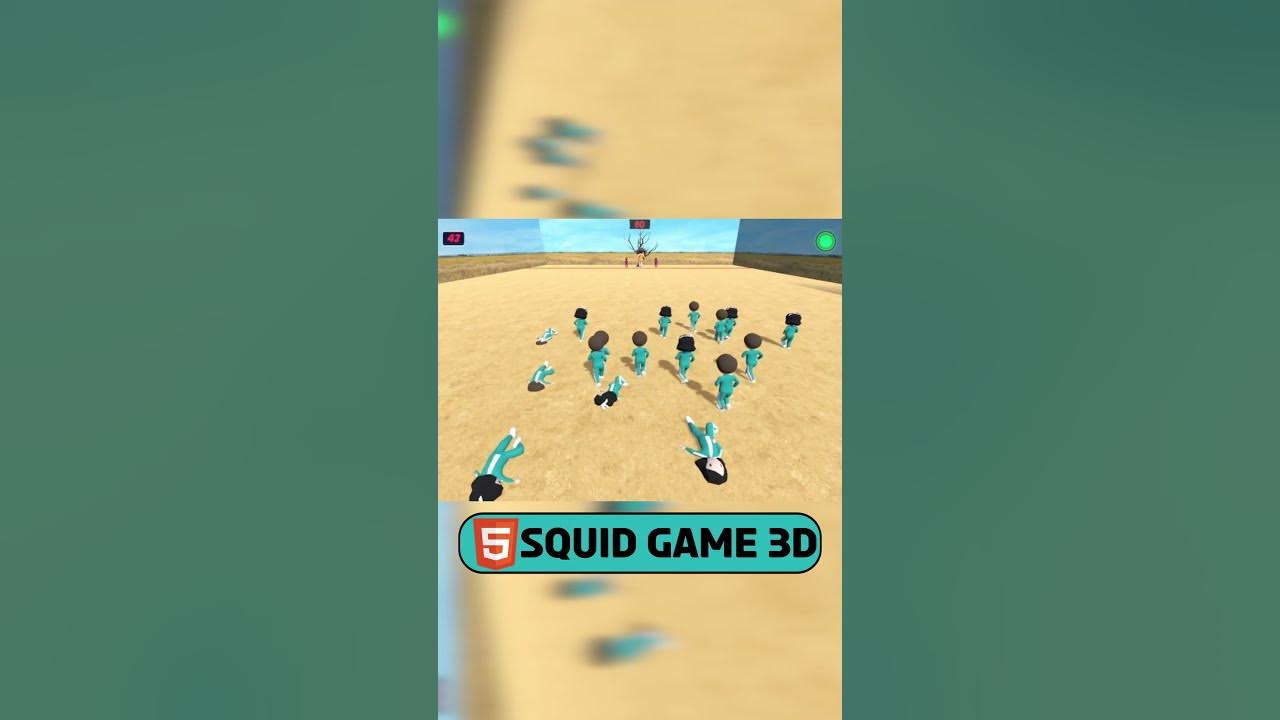 fp_archive's tweet card. Squid Game 3D - Game of the Day! #gaming #flashgames