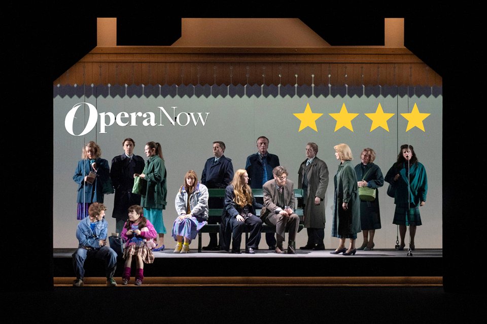 Operanow's tweet card. With the exception of a crowd-pleasing – and much appreciated – 'choo choo', the onomatopoeic references were more subtle, rendered in clackety-clack rhythms