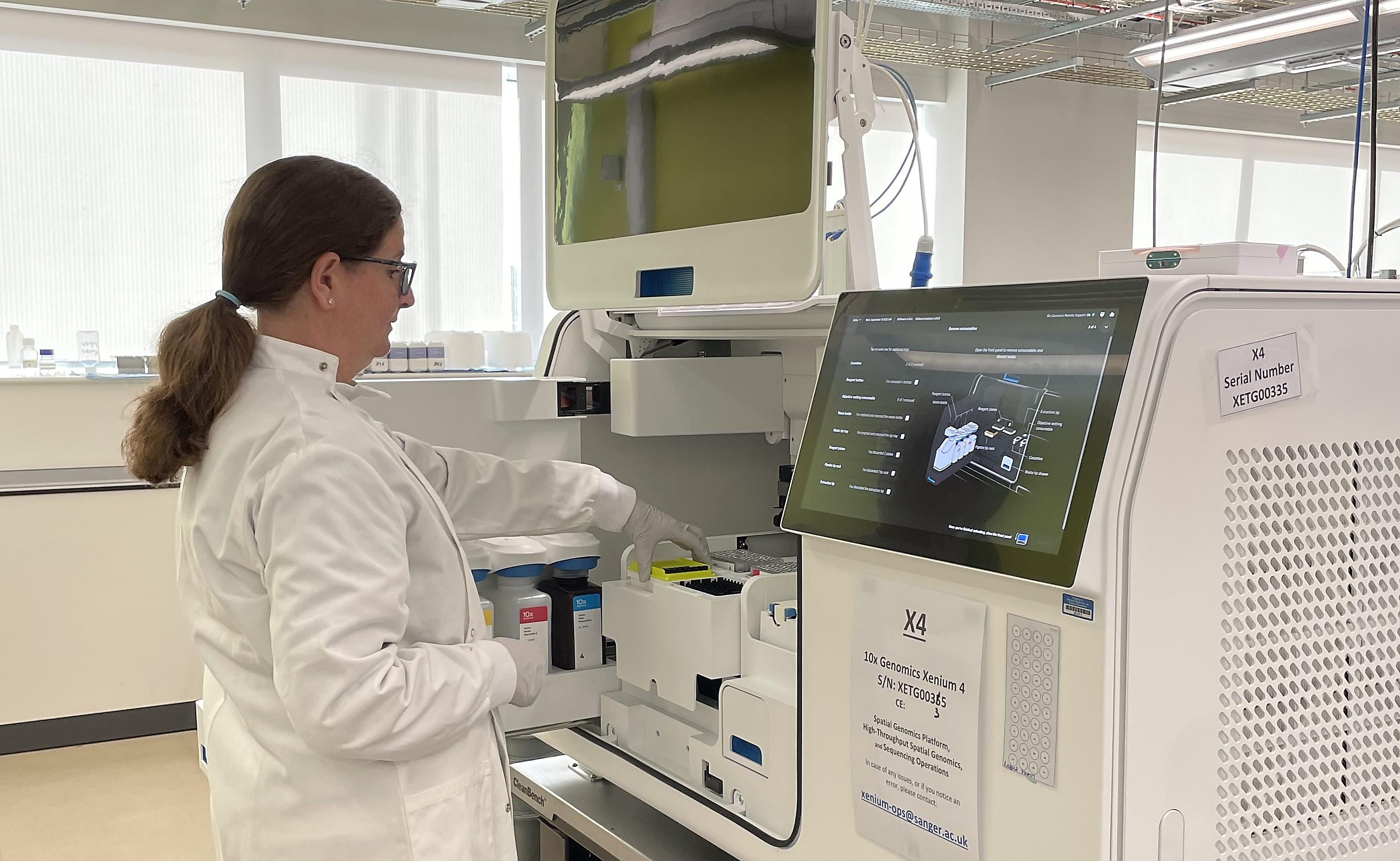 10xGenomics's tweet card. Learn how scientists at the Spatial Genomics Platform in the Wellcome Sanger Institute are helping researchers get the most out of Xenium and Visium spatial transcriptomics.