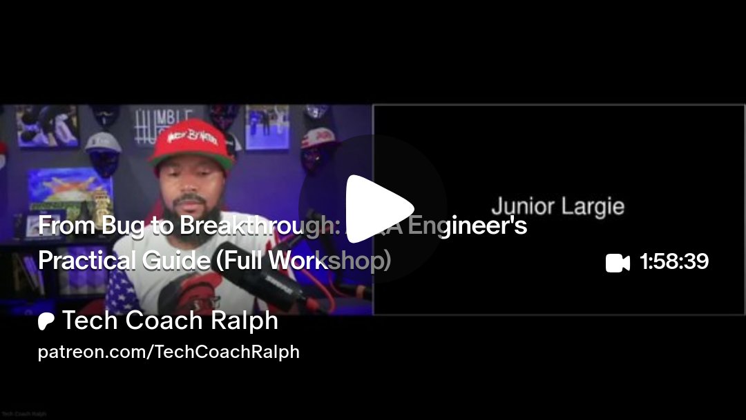 techcoachralph's tweet card. Get more from Tech Coach Ralph on Patreon