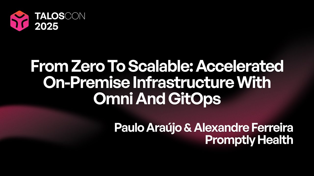 NaveenS16's tweet card. Promptly: From Zero to Scalable: Accelerated On-Premise Infrastruct...