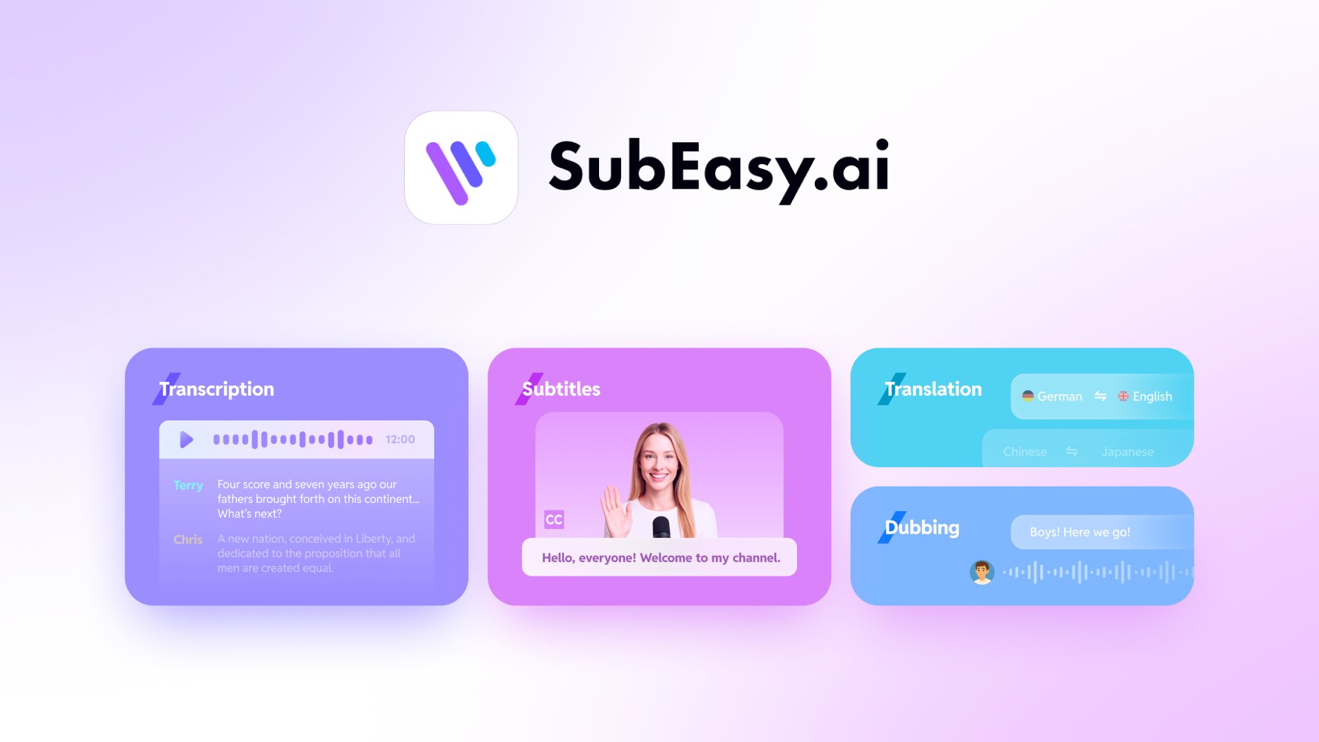 alllifetimedeal's tweet card. Get professional multilingual transcriptions and captions with unmatched accuracy. Discover the best deal for SubEasy.ai on AppSumo today.