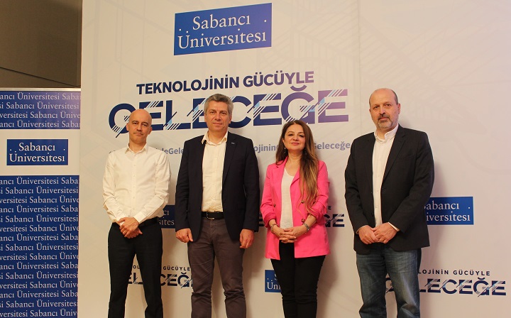 Yenienerji's tweet card. Sabancı Üniversitesi’nin kamu ve özel sektör yöneticilerini bilim ve teknoloji ile buluşturmak üzere düzenlediği “Teknolojinin Gücüyle Geleceğe” Webinar Serisi’nin 2023 programının altıncısı “Sürdü...