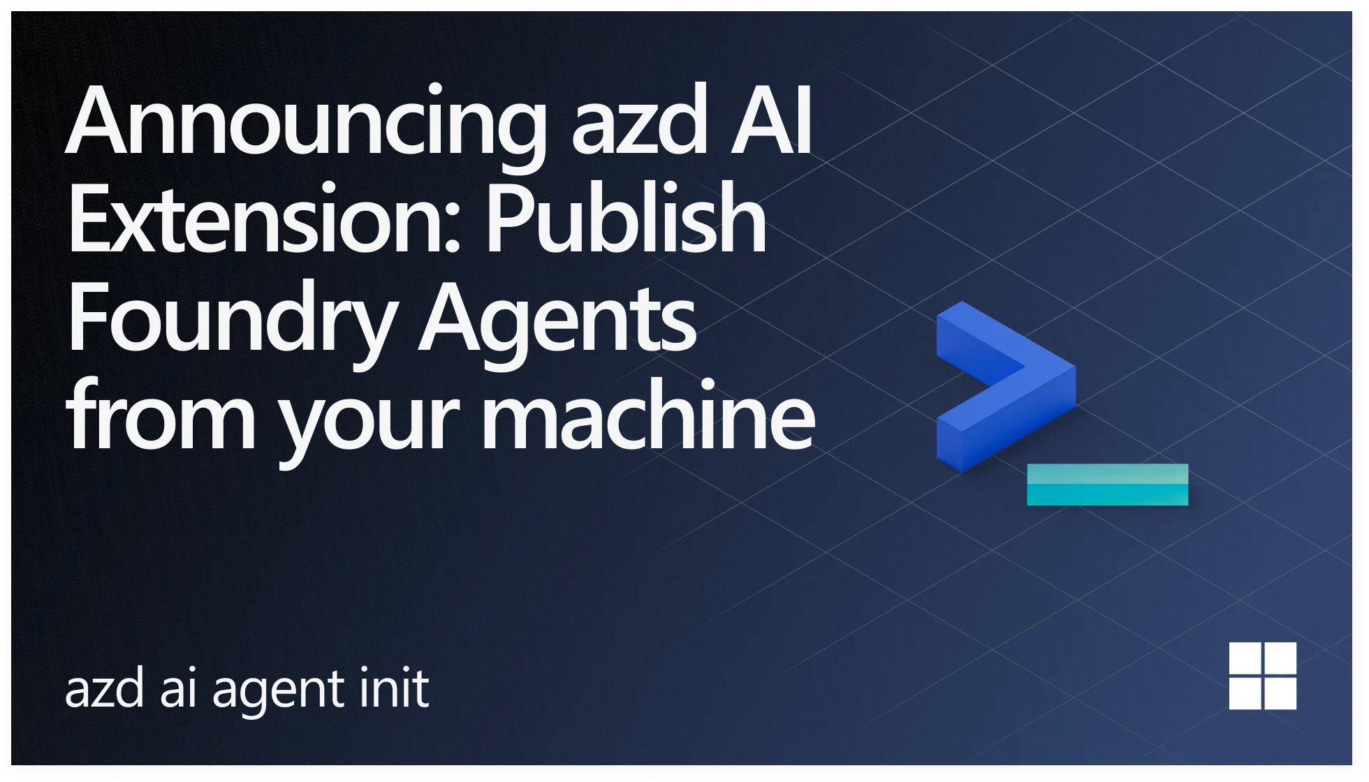devdigest_today's tweet card. Microsoft’s new Azure Developer CLI (azd) extension makes building and deploying AI agents easier. It streamlines resource setup, model management, and cloud publishing, letting you create and push...