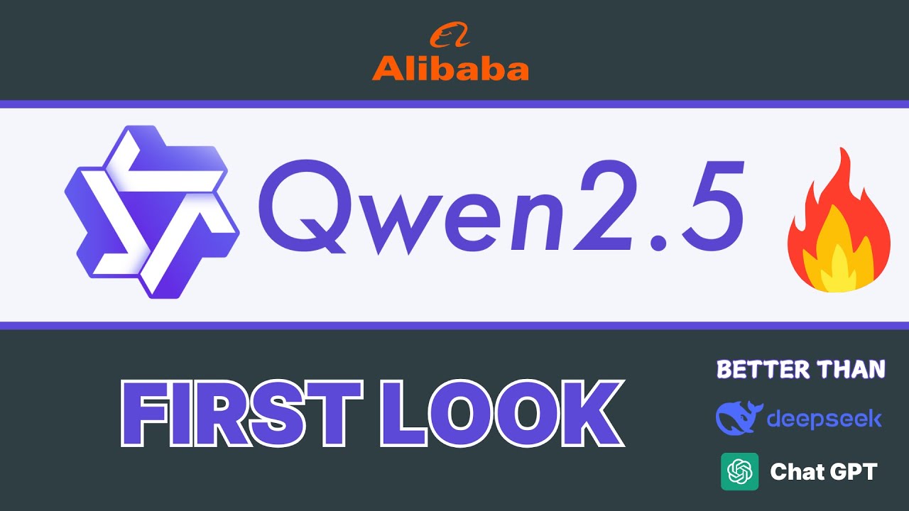 CodeWithArjun's tweet card. Alibaba's Qwen AI is better than Deepseek AI and ChatGPT | First Look...