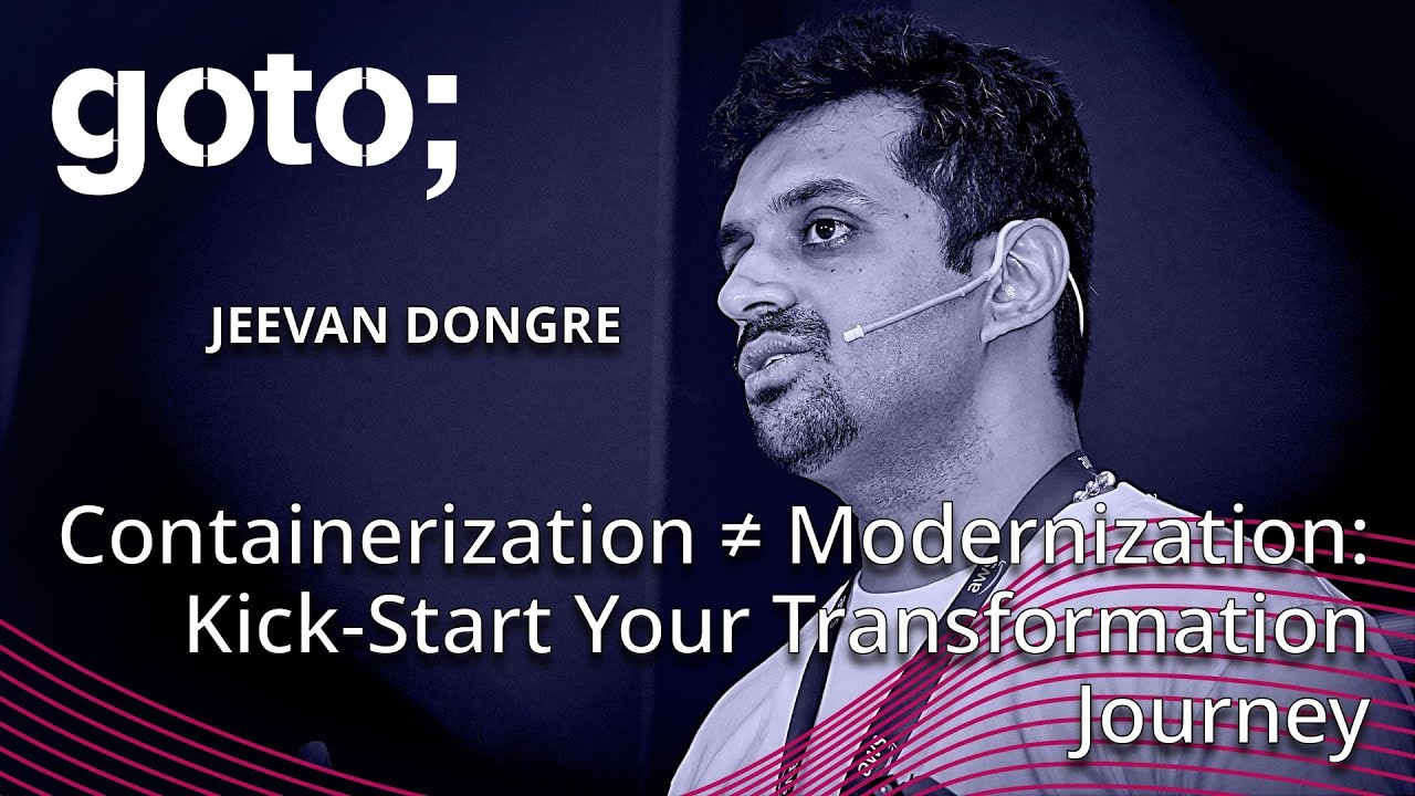 NaveenS16's tweet card. Containerization ≠ Modernization: Kick-Start Your Transformation...