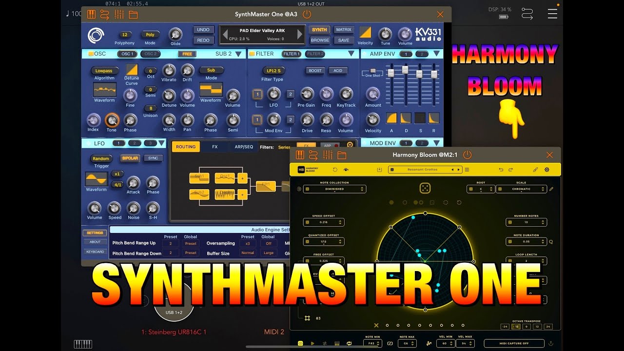 soundtestroom's tweet card. SynthMaster One - It's Such a Great Synth - More Brilliant Sounds -...