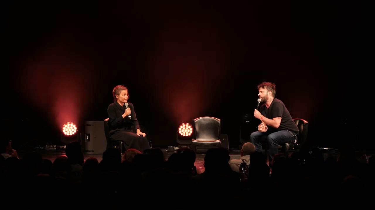 muprimf's tweet card. SOIREE CARITATIVE Voices for Gaza - Aymeric Lompret & Blanche Gardin