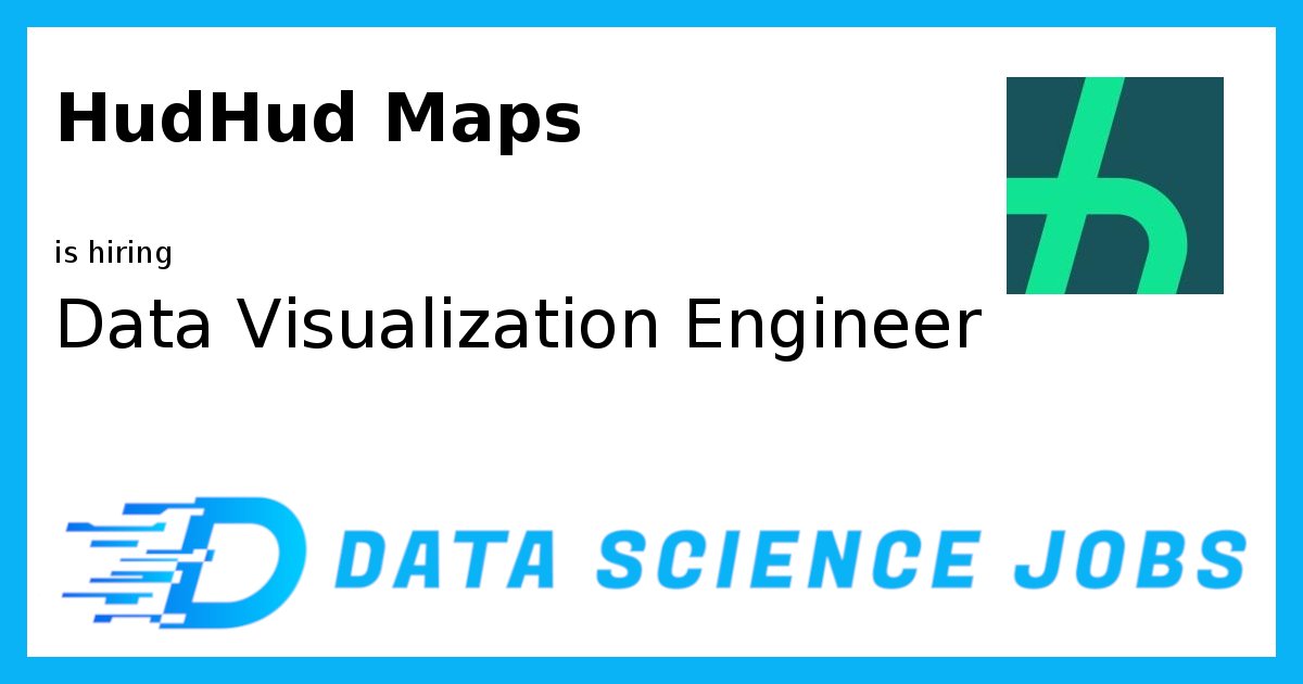 datasciencejobs's tweet card. Unlock your next data science role at DataScienceJobs.com. Join HudHud Maps as a Data Visualization Engineer in Riyadh, Riyadh, Saudi Arabia. Don't miss out, apply for success today!