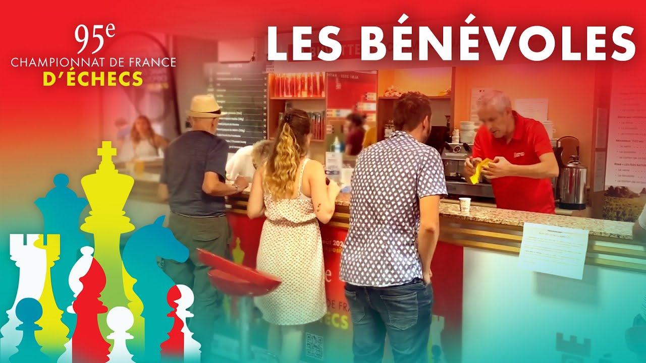 OlibrisEchecs's tweet card. Les bénévoles : Souvenirs du 95e Championnat de France d'échecs à Albi