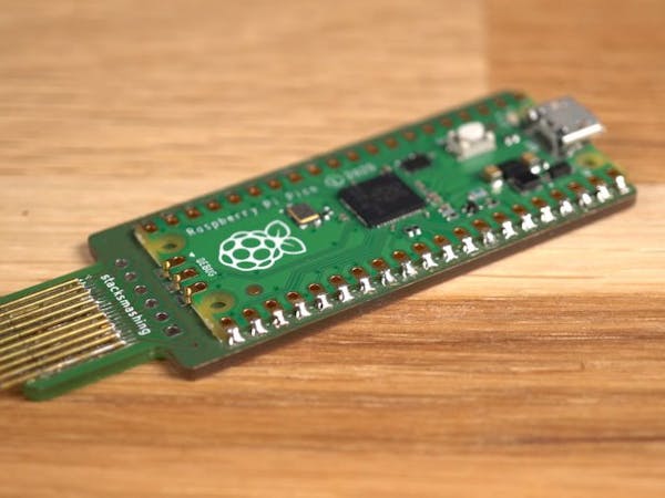 Hacksterio's tweet card. Sniffing traffic on the Low Pin Count (LPC) bus, this open-hardware quick-connect dongle targets specific models of Lenovo laptops.