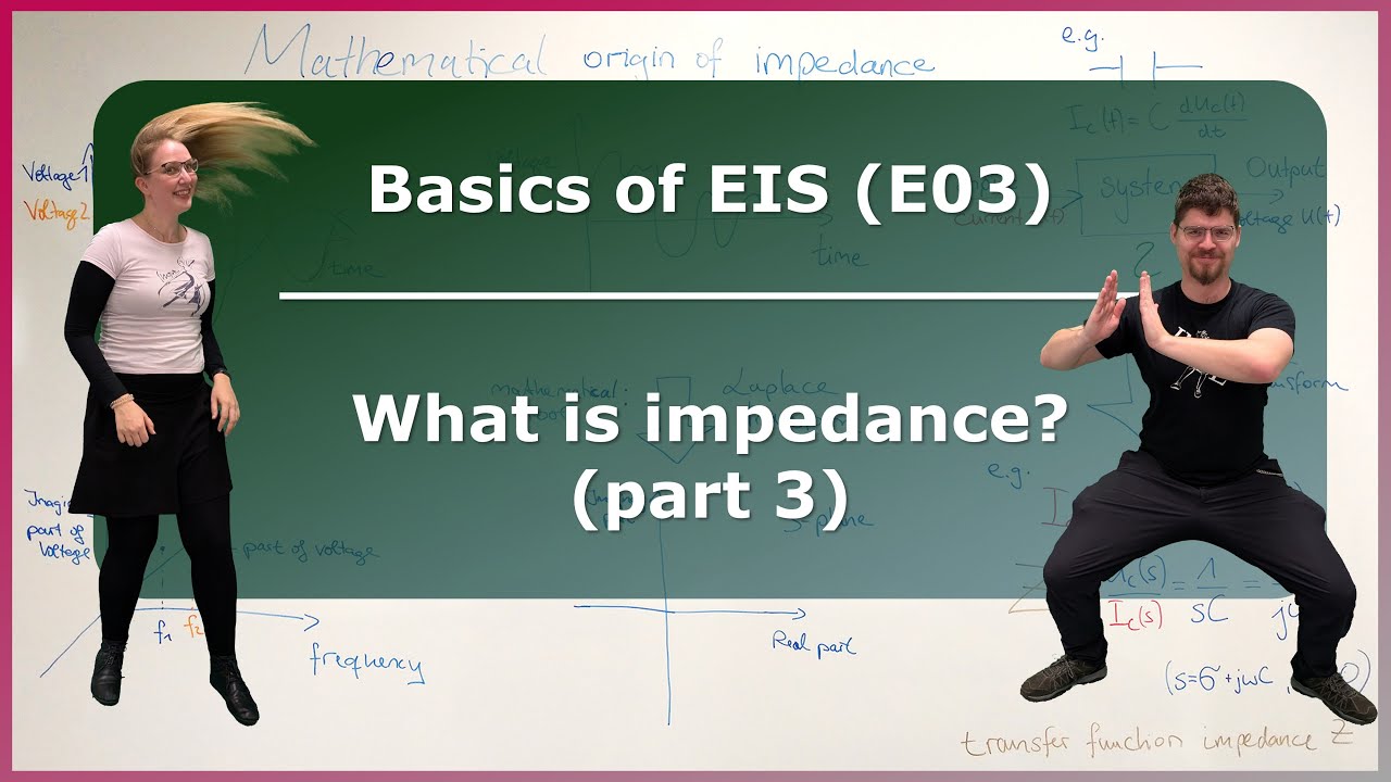LinnEchem's tweet card. What is impedance? (part 3) | Basics of EIS (E03) | Electrochemical...
