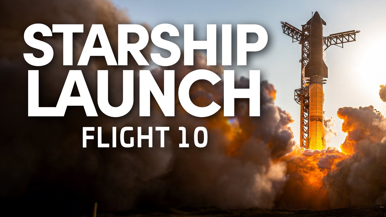 chrisbotics's tweet card. [REPLAY] SpaceX Starship Flight 10 - Complete Success!