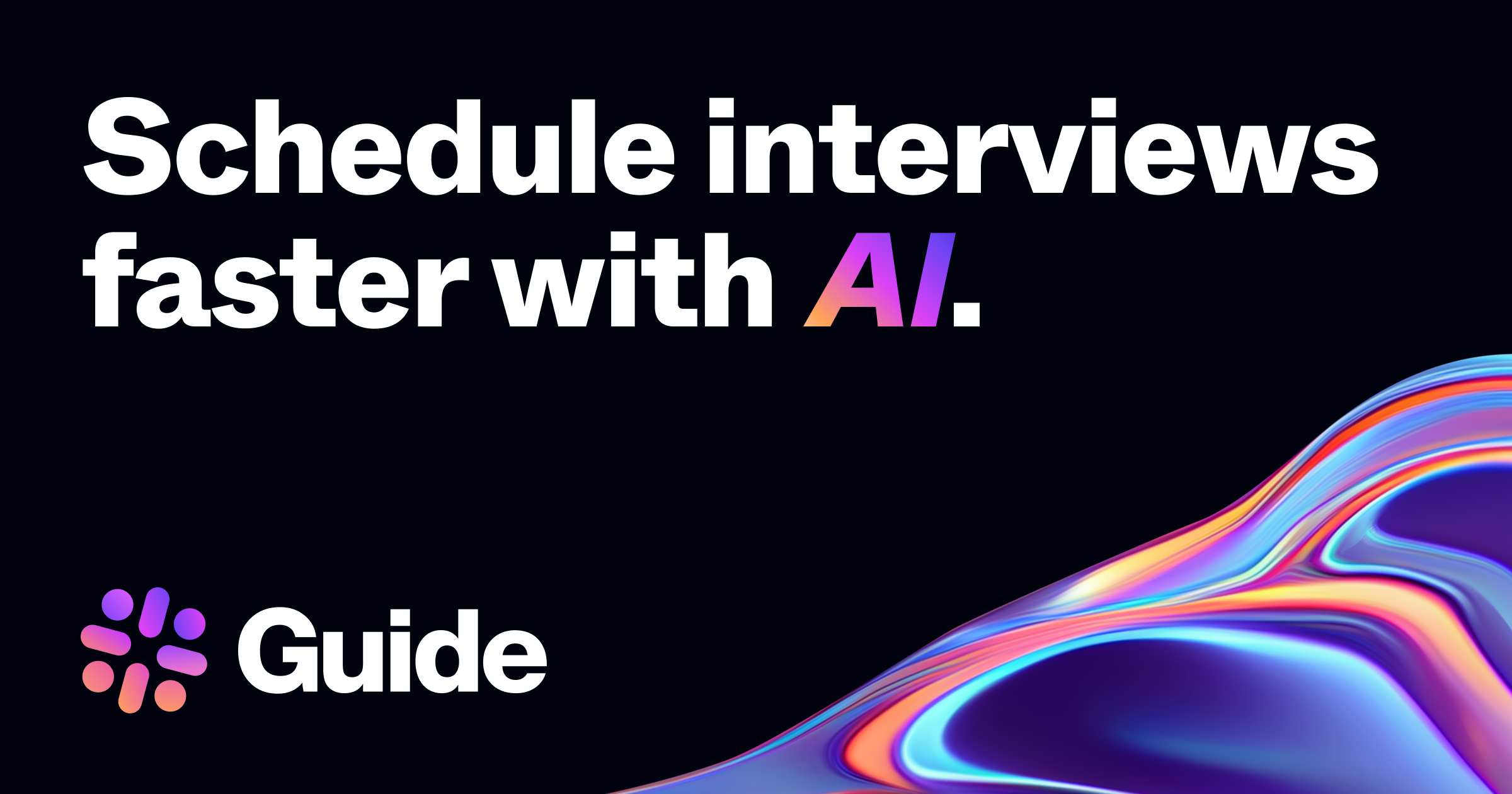 destroysultan's tweet card. Let AI schedule your interviews with human-level candidate experience and accuracy.