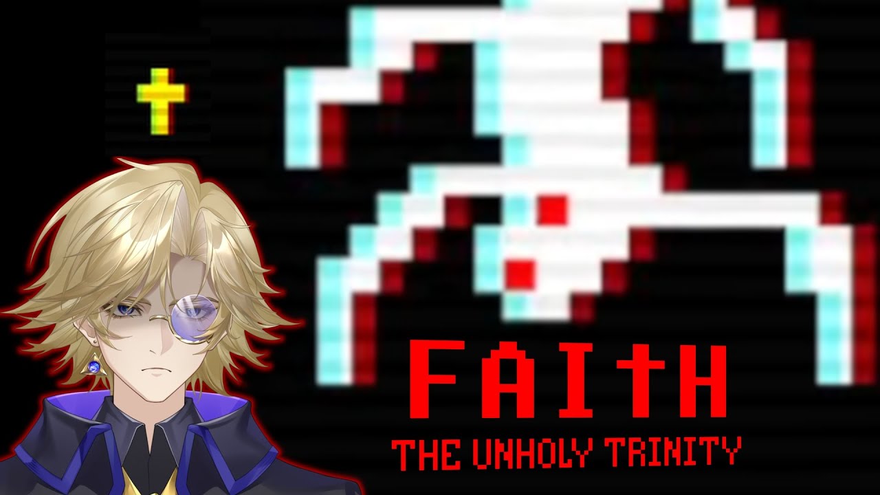 AxaeonVT's tweet card. Between【Faith】and a hard place