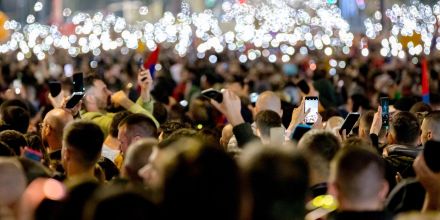 gquaggiotto's tweet card. Established democracies are exhibiting governance stresses that were once associated primarily with fragile and conflict-affected states. Polarisation is weakening institutional trust, fragmenting...