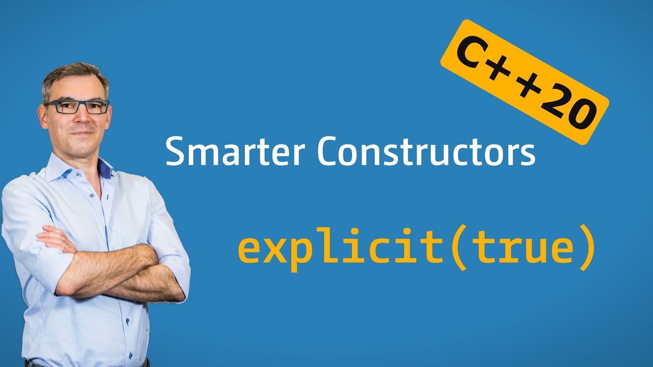 Andreas__Fertig's tweet card. C++ Insights - Episode 68: C++20: Making constructors smarter with...
