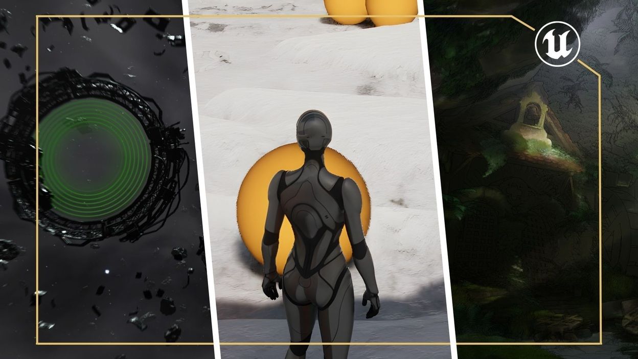 jsabbottcreates's tweet card. Mateo Alber Latour, a student from Studio MERCIER | CIME Art, shares creative Unreal Engine 5 experiments showcasing how tech art brings games to life.